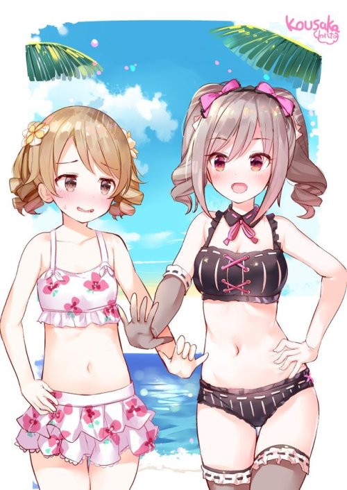 higheast: &ldquo;気付いたのですが…同じ14歳の乃々と蘭子の ”おなか”を見て、シンデレラガールズってとっても業が深いタイトルだなと思いました。 https://t.co/lcaWJS