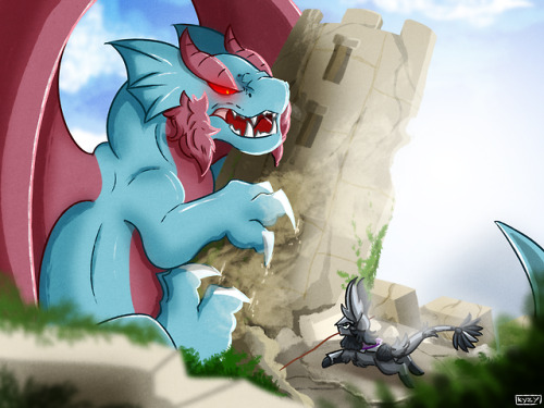 The terrifying tale of Morgan the Salamence&rsquo;s defeat, felled by the great knight Farrow, a ste