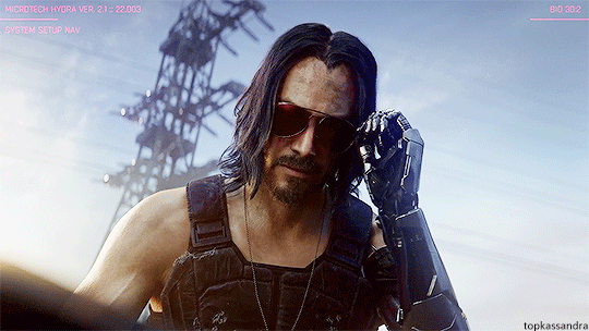 topkassandra: Keanu Reeves in Cyberpunk 2077
