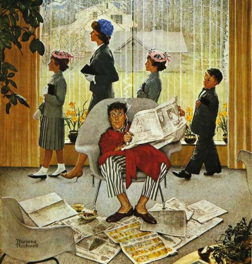Norman Rockwell, Easter Morning, 1959.