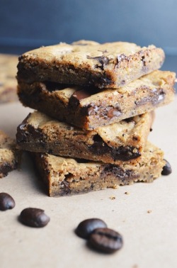 chefthisup:  Browned Butter Espresso Blondies.