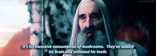 justavulcanfromtexas:  iluvatarss-deactivated20160217: Responsible Saruman  ironic coming from the one with the secret stash of Longbottom Leaf…  