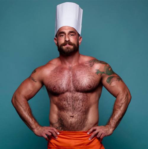 hadrixxx: Adrian De Berardinis The Bear Naked Chef WF
