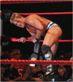 rwfan11:  Chris Jericho- &ldquo;Are you checking out my ass?!&rdquo; 