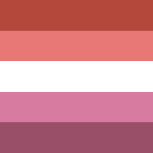 Lesbian Flag But Its Color Picked From Dark Magician Girl!