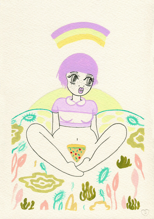 nevver:  Pizza sluts, Donya Todd 