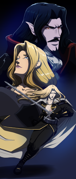 amintiriart:Can’t wait for season 4 of castlevania.Looking forward to seeing my favorite famil