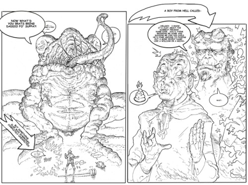 Geof Darrow’s Shaolin Cowboy latest ‘Who’ll Stop the Reign’ I thought was his greatest work yet.  Te