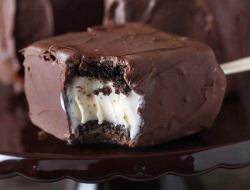 foodopia:  Chocolate Covered Brownie Ice