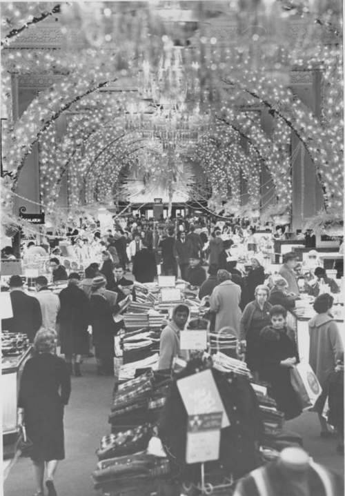 threadedblog - Higbee’s department store, 1963. via Cleveland...