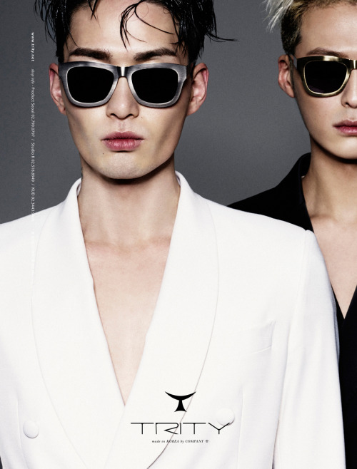 koreanmodel:  Noma Han and Seo Kyeongdeok by J. Dukhwa for TRITY 2014