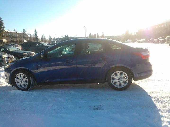 Look how clean our car is! We took it to a car wash today, and when we got home we