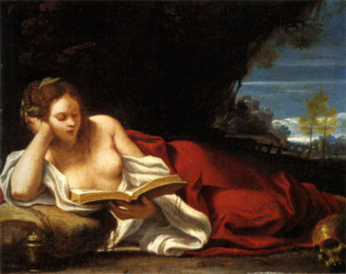 Magdalene Reading. Sisto Badalocchio (Italian, 1585-1619).Though overshadowed by his colleague Lanfr