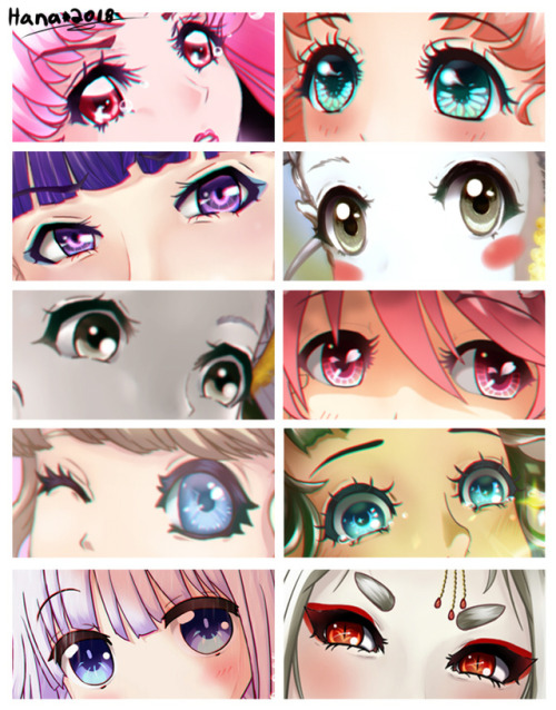 So, I did the eye meme thing thats all over twitter. Kinda dissapointing since all my eyes look the 