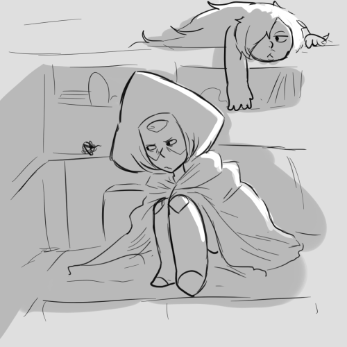 piophany: really hoping for peridot to slowly get better relationships with the other gems. If it do