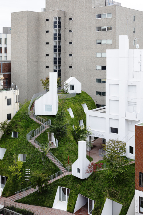 SHIROIYA Hotel by Sou Fujimoto Architects.Source