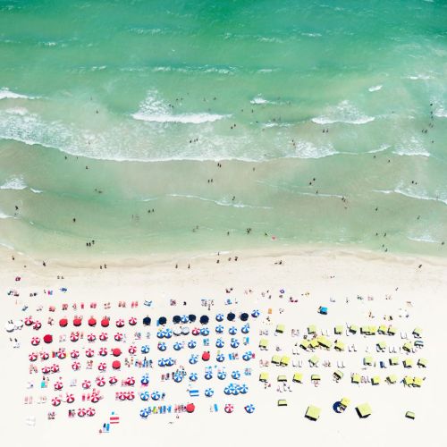 {These aerial beach photographs by Antoine Rose transport me to today’s Hump Day Happy Place. 