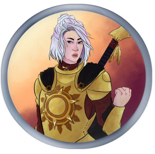 high-dawnlord-photon:meldrawsshit:SO-@vidalreys is joining our dnd group with her cute af paladin an