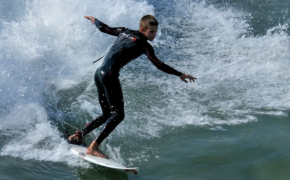 GALLERY Everybody was surfing in their tight neoprene wetsuits&hellip; I&rsquo;m