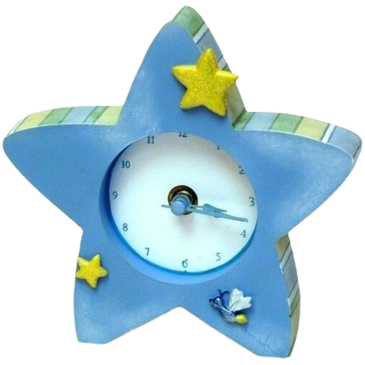 blue clock