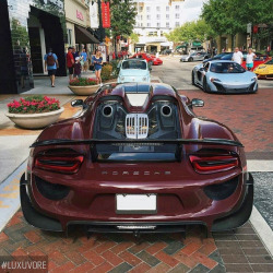 luxuvore:  Porsche 918 Spyder.What do you