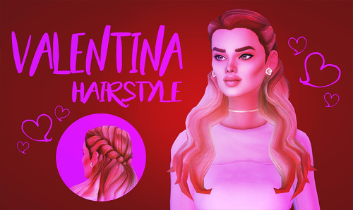 Valentina Hairstyle                        -Simplified SimiHere’s a very late romantic hairsty