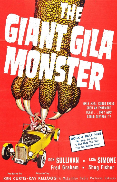 atomic-chronoscaph:The Giant Gila Monster (1959)