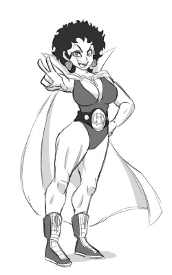   Anonymous said toÂ funsexydragonball: You&rsquo;re 63&rsquo;d DBZ designs are by far the best I&rsquo;ve ever seen. I do hope you continue to draw more of them.  Aww, thanks! Here, have a Ms Satan! 