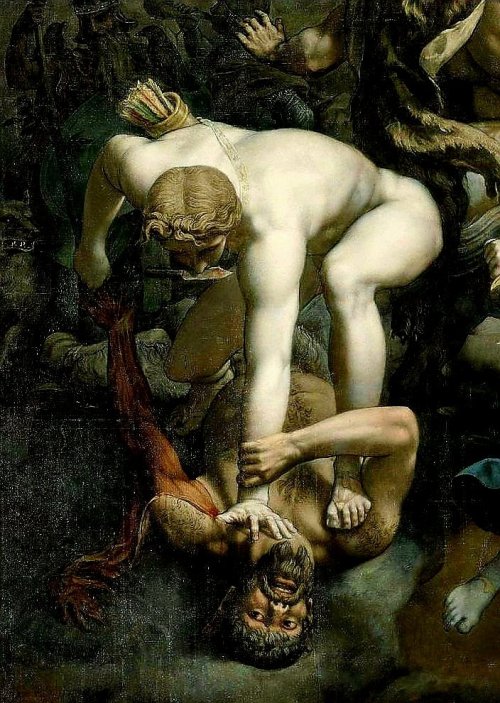 hushaby:  El desnudo en el arte: Paul Chenavard | migueldesnudo
