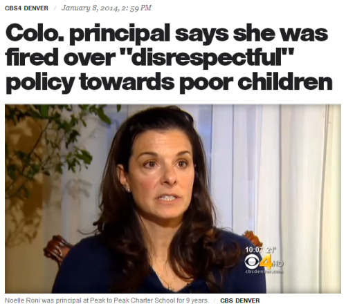 fakecisgirl: omegakttn: thinksquad: LAFAYETTE, Colo. – An elementary school principal says she