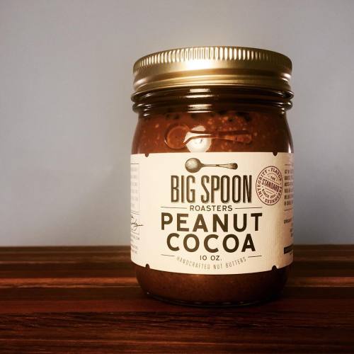 Another celebration of #NationalPeanutButterDay :: our #peanut #cocoa #nutbutter from @bigspoonroast