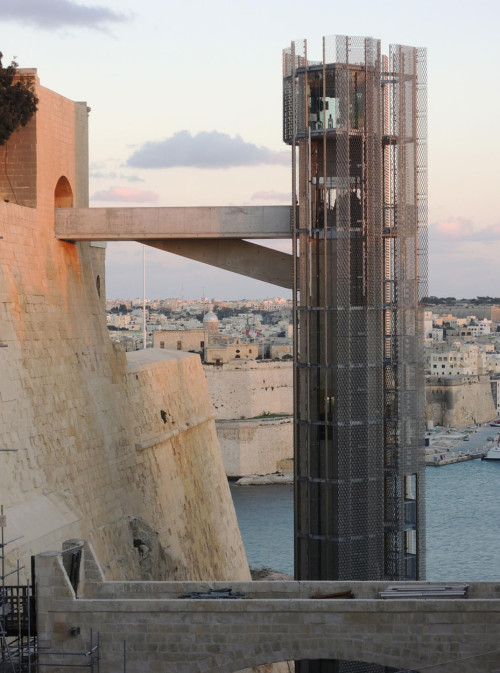 ninikills: Barrakka Lift by Architecture Project in Valletta, Malta