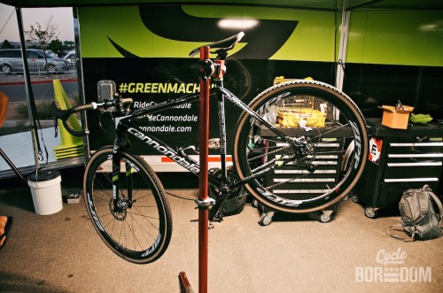 cycleboredom: #AfterBike: calm before the storm. @timjohnsoncx’s @ridecannondale SuperX is ready fo