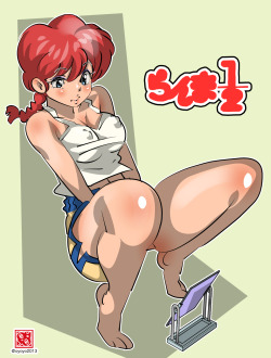 oyoyo2013:  Ranma &frac12; Secret special training！