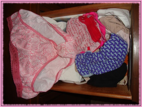   Pattie has been a naughtie gurl again.  Neighbor was gone for the weekend and I just had to take time to play in her panties.  Here is the selection that I had to choose from.  More pic’s to cum on Friday You can see all of Pattie’s pic here: