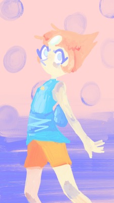 fishbowl4:  iPhone Pearl doodle 