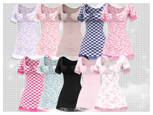 Heaven cute dressMesh by meAll lods34 swatchesCompatible HQdo NOT re-upload and or claim as own crea