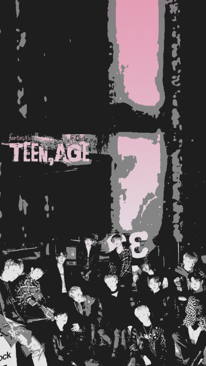 Seventeen Teen,Age Wallpaper/Lockscreen Cartoon Style(Group Version) Please like/reblog if you save 