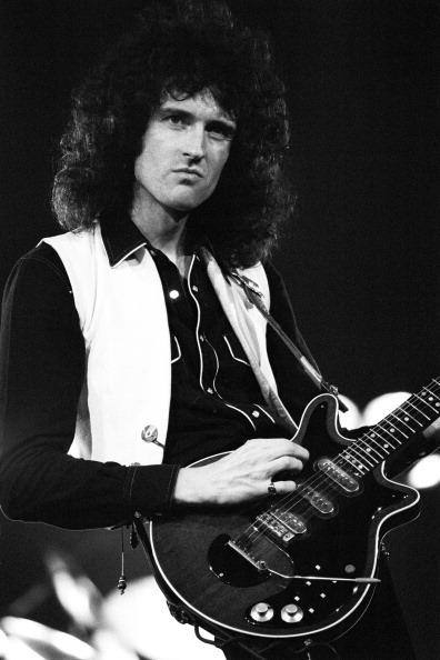 queendears:Brian May at the Oakland Coliseum, California (1978)Photos by Ed Perlstein