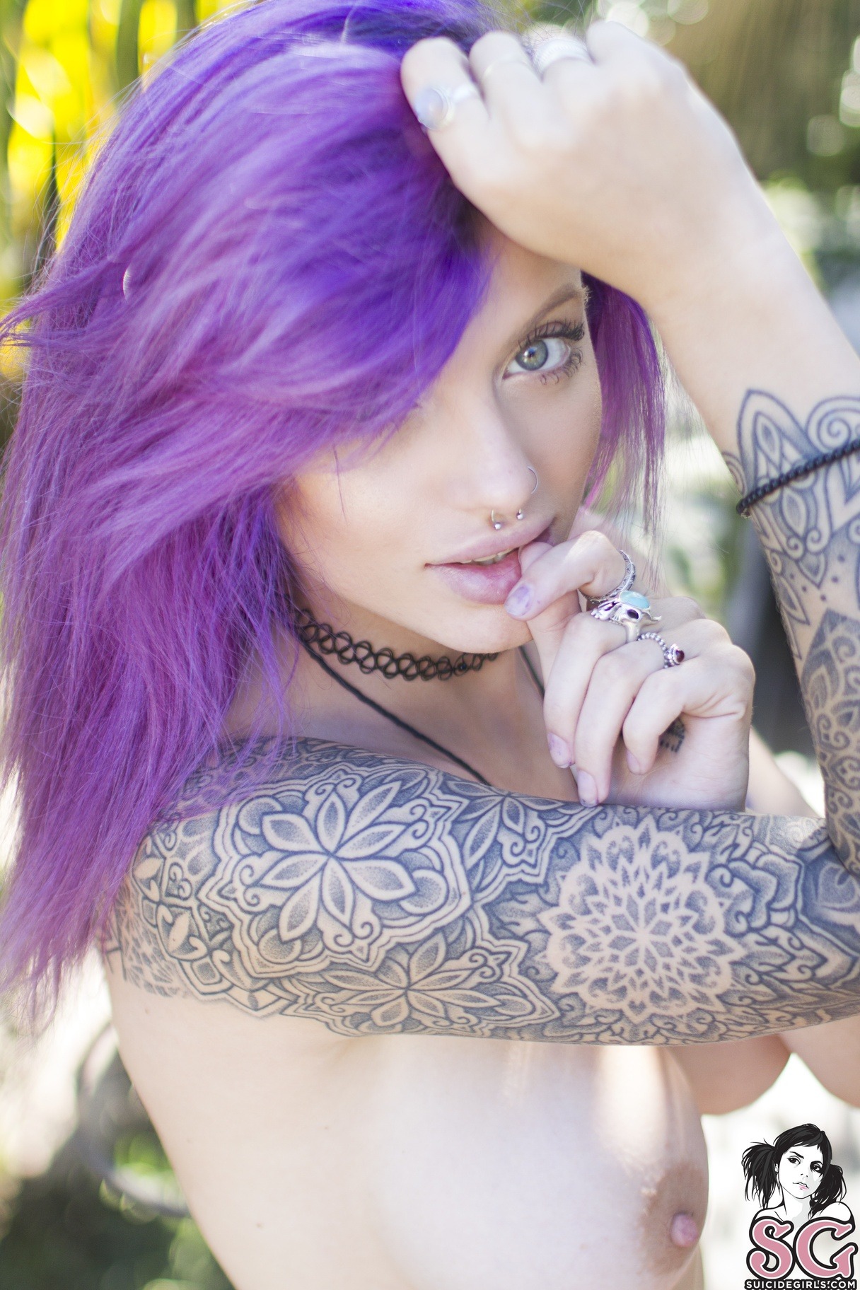 suicidegirlsandhopefuls:  DollyD in her set Sun City shot by Milloux 