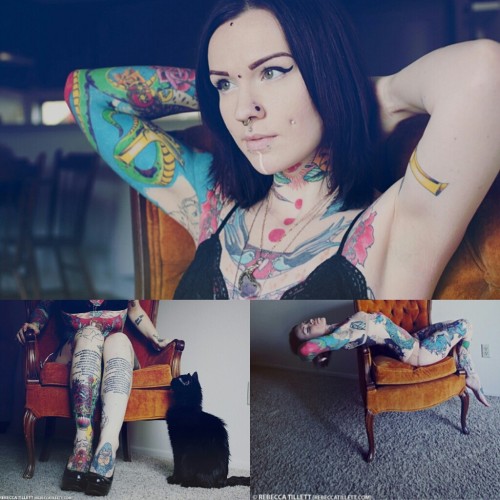 shannakeyes:  #flashbackfriday to two years ago with Rebecca Tillett. Good bye bare skin, you are not missed.  <3<3<3