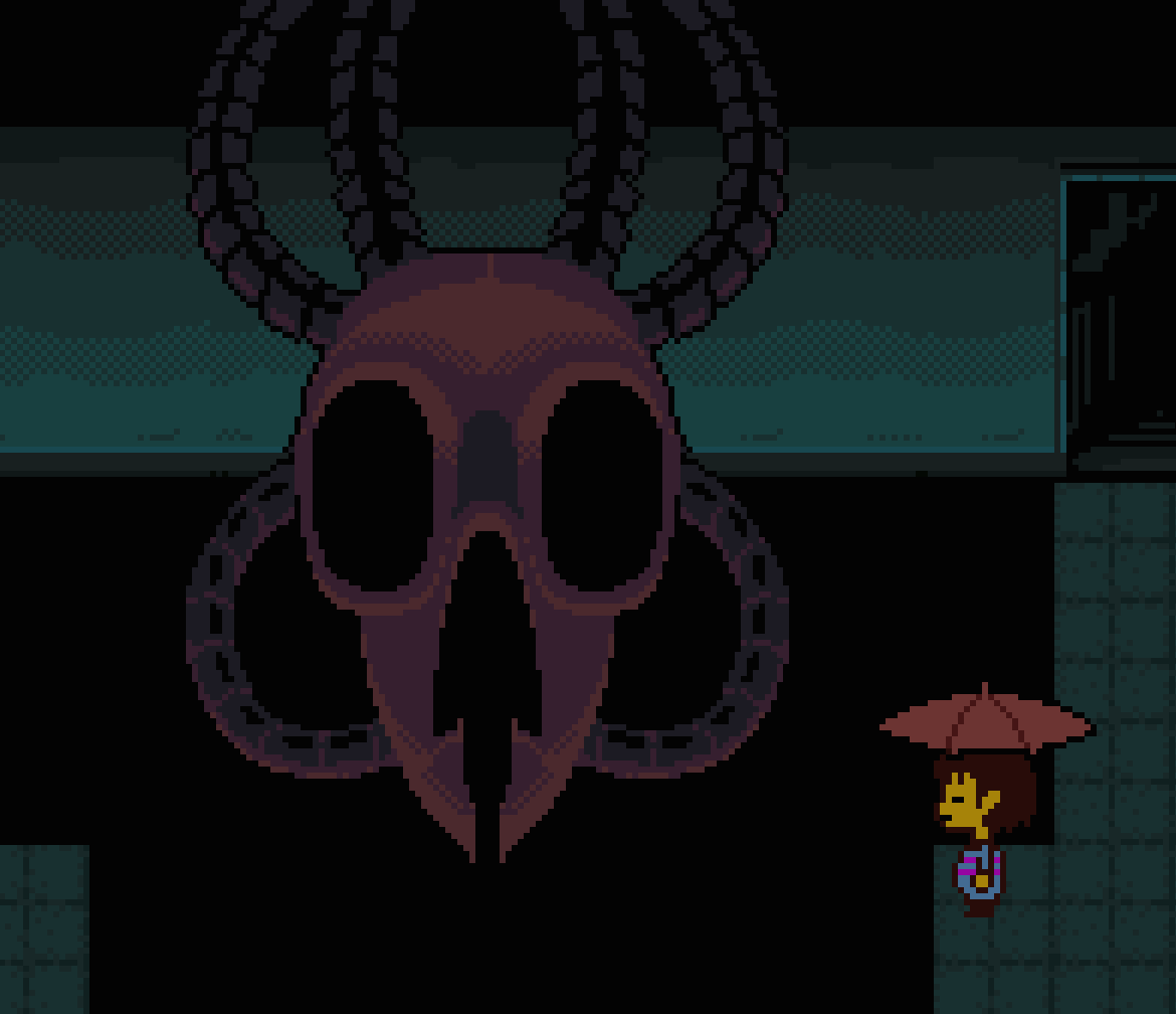 I wish omega flowey had a second face where his TV screen face cracked open  and this was the result. : r/Undertale