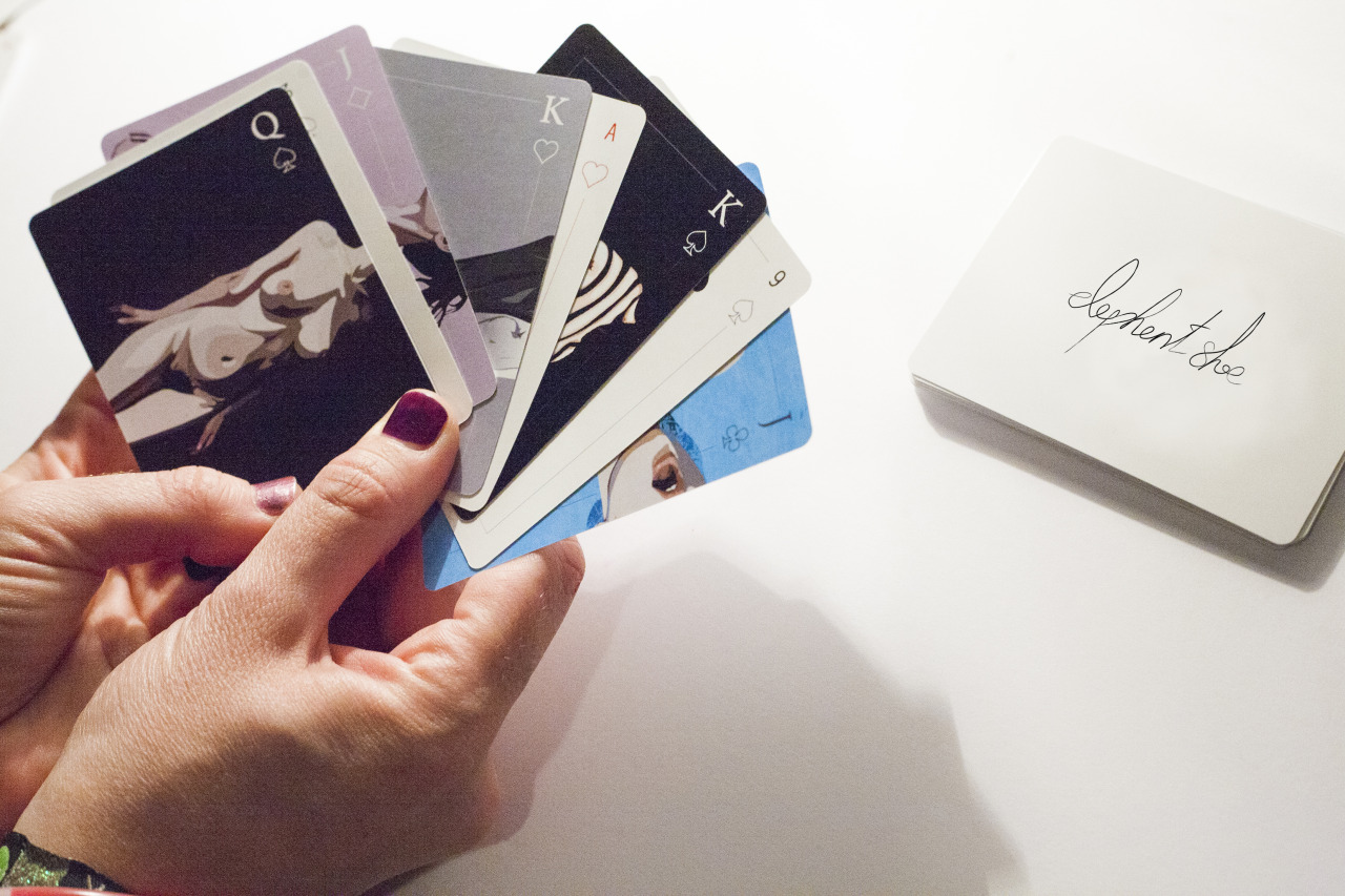 dirtyberd: elephentshoe:   How this deck of cards came to be —&gt;I am a fan