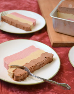 im-horngry:  Vegan Neapolitan Treats - As Requested! XNeapolitan Ice Cream!