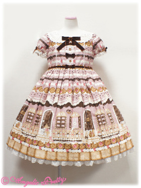 shironeko-:  Pink Dresses on ~ Angelic Pretty 