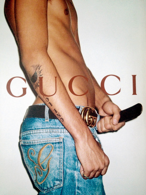 chanelresort:JR Gallison photographed by Terry Richardson for Gucci F/W 2001