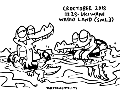 Here’s the finale of Croctober! I’m proud of myself for finishing (on time… I just didn’t put