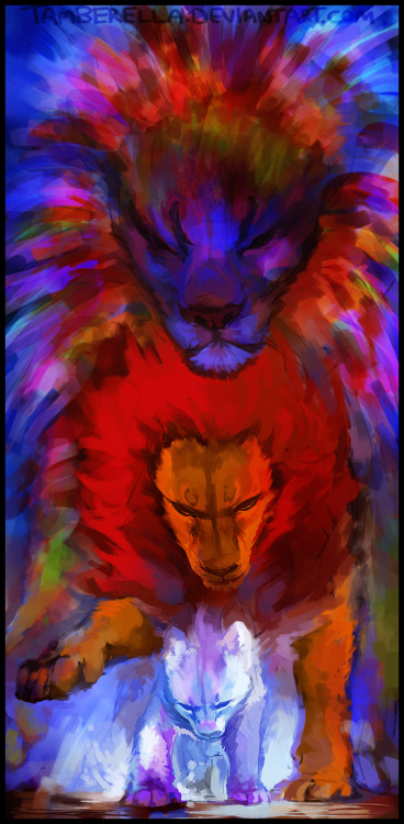 chromadepthblog:  The King’s Journey by TamberElla