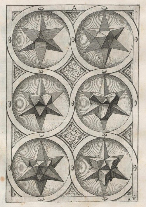 cassiatsura:  perspectiva corporum regularium by Wenzel Jamnitzer 