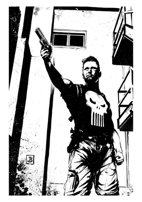 xombiedirge:  The Punisher by Silvio Dd